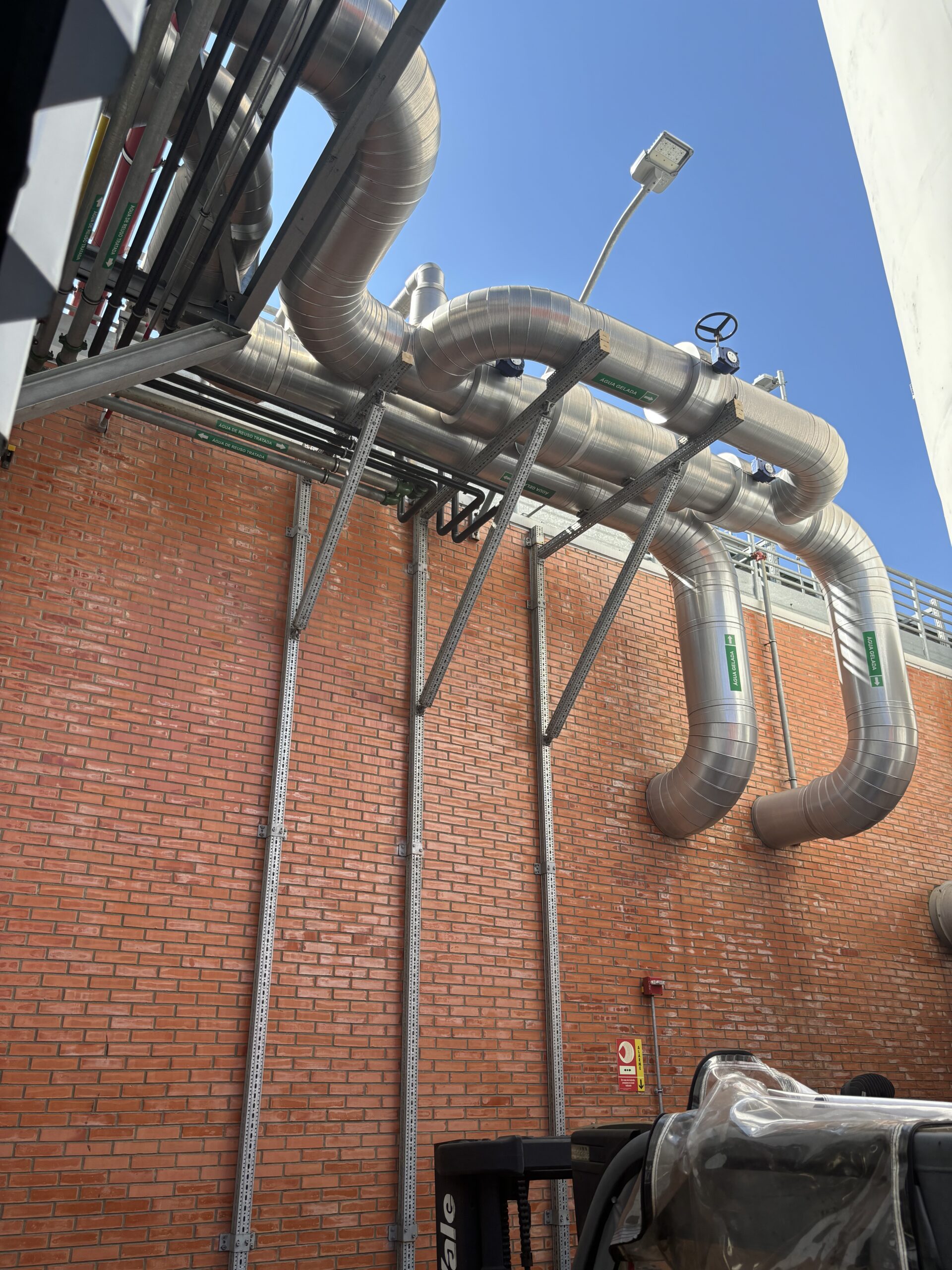 Pipe rack industrial